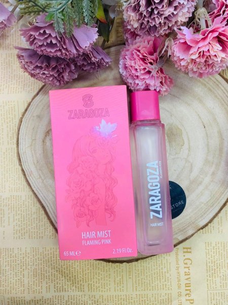 عطر شعر(flaming pink)من Zaragoza